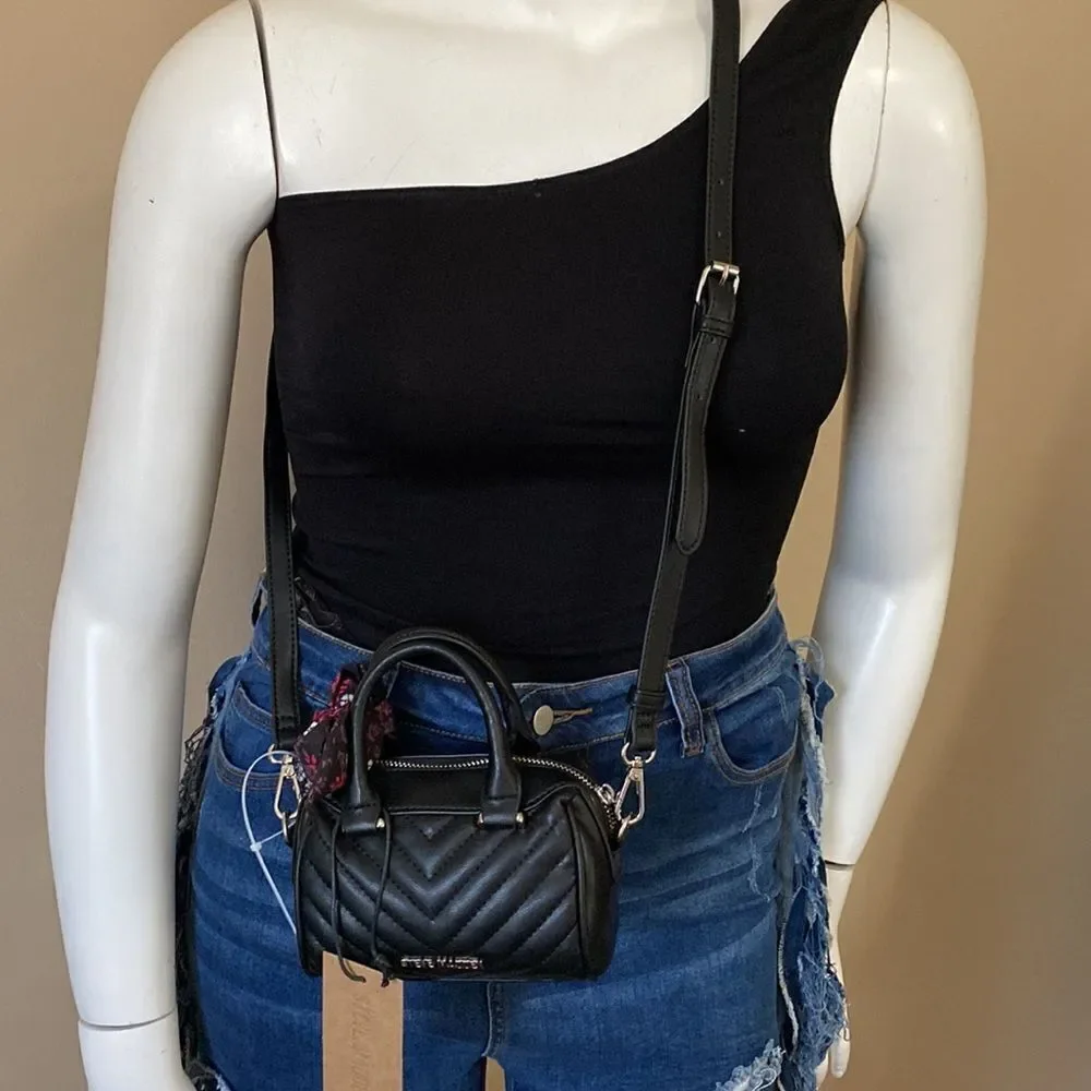 NWT Steve Madden (Breed) Mini Crossbody Bag - Black